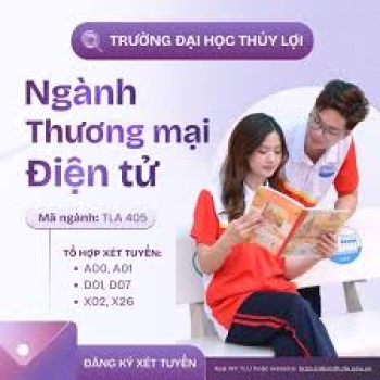 Học Thương mại điện tử tại Đại học Thủy Lợi: Lợi thế, kỹ năng và cơ hội nghề nghiệp